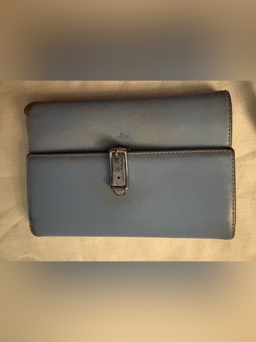 Coach  Leather Wallet  leather fade